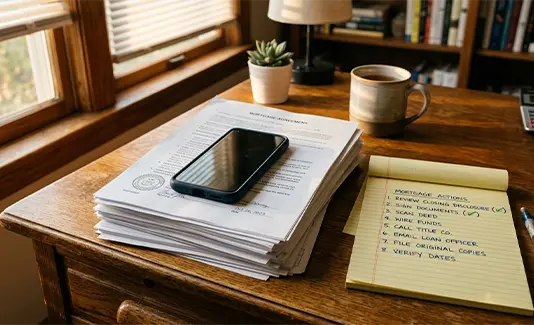 Northeast Tennessee foreclosure checklist 7 days plan