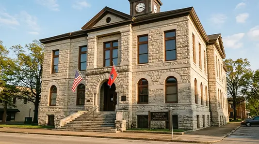 Tennessee courthouse trustee sale foreclosure auction